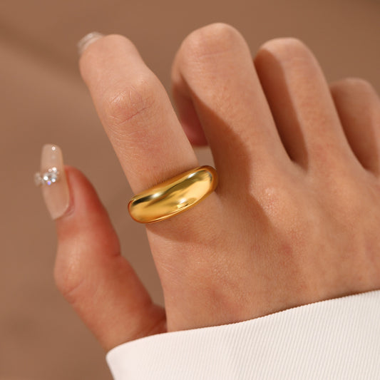 حلقة منحنية