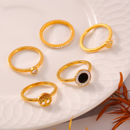 خواتم زفاف بسيطة