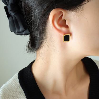 Square Roman Earrings