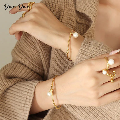 Pearl Vintage Bangle