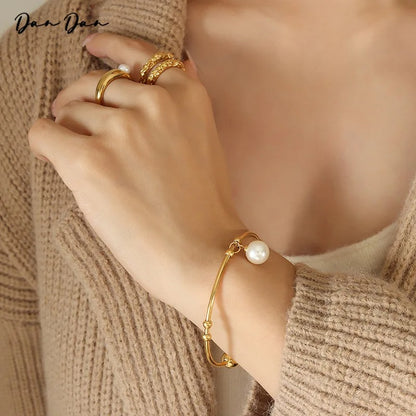 Pearl Vintage Bangle