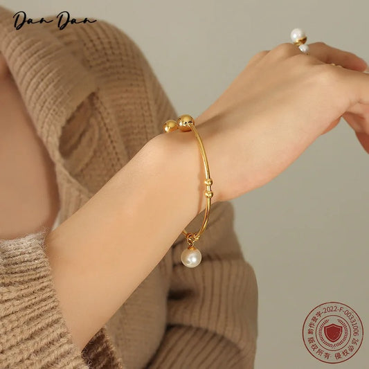 Pearl Vintage Bangle