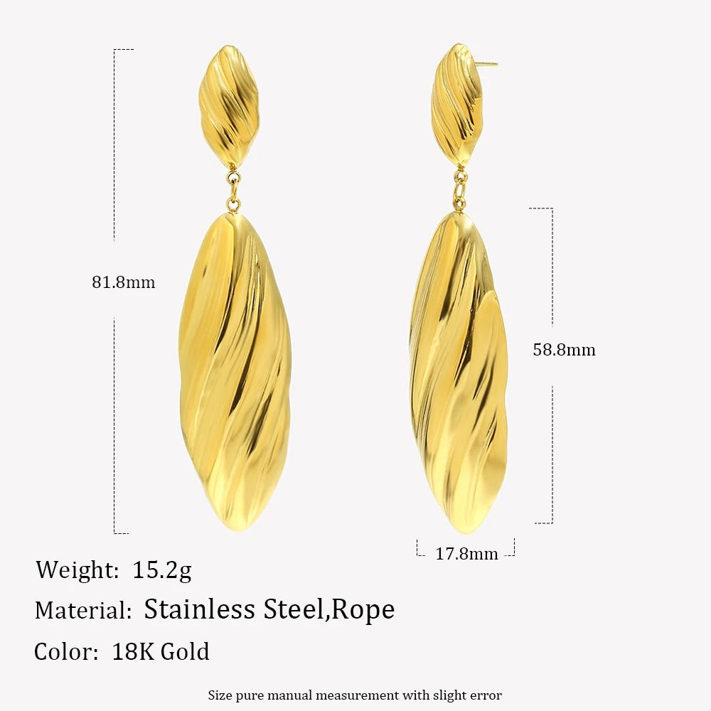 أقراط سميكة